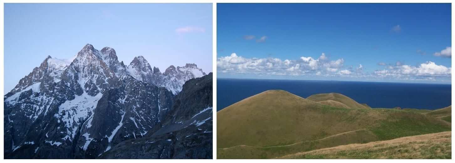 Differences Between Hills and Mountains