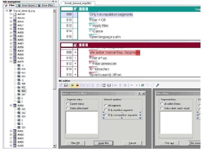 RC editor
